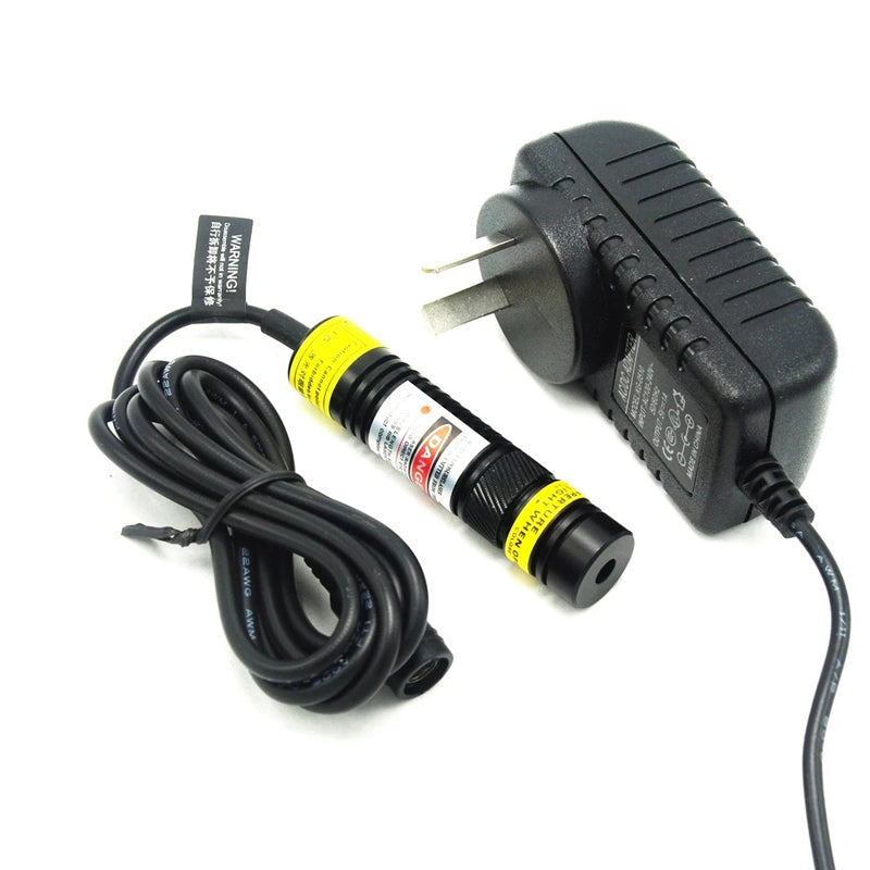 650nm 200mW Red Laser Module Dot Line Cross Focusable Locator Alignment Positioning