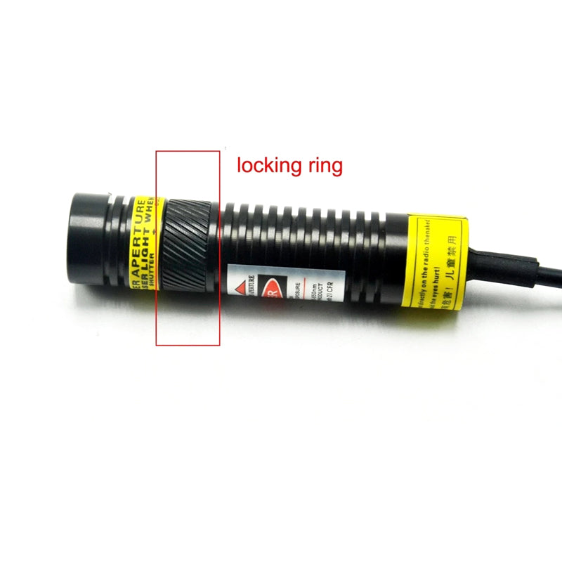 650nm 200mW Red Laser Module Dot Line Cross Focusable Locator Alignment Positioning