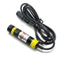 650nm 200mW Red Laser Module Dot Line Cross Focusable Locator Alignment Positioning