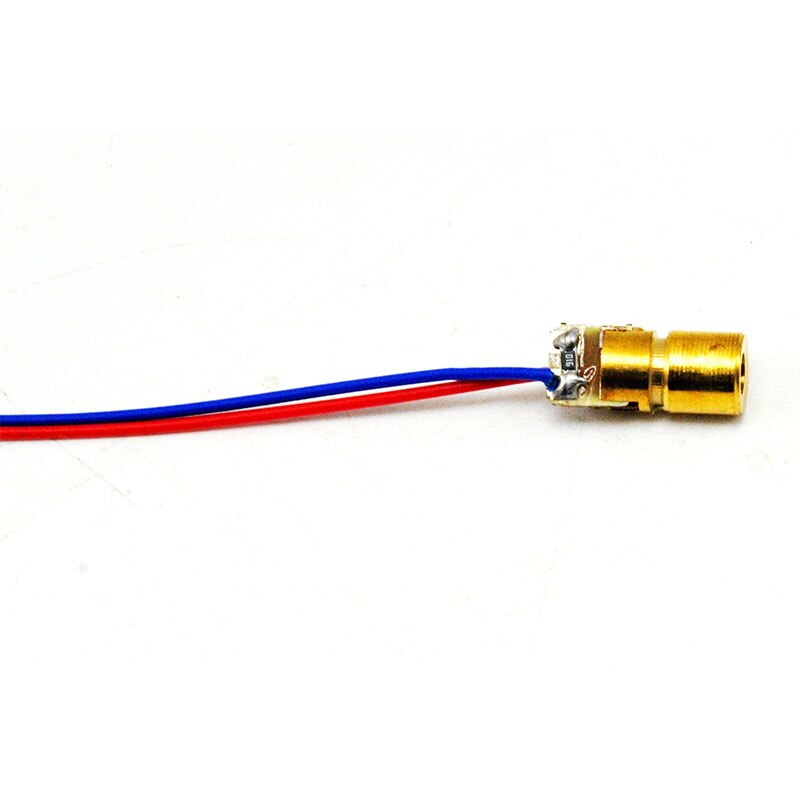 Mini 650nm 5mW Red Laser Module Dot Aiming Lighting 3V-5V