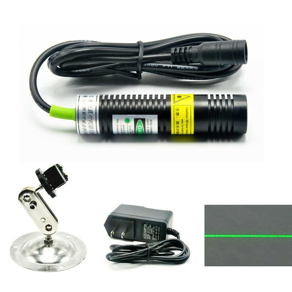 Industrial 532nm 50mW Focus Line Green Laser Diode Module Positioning Locator Generator